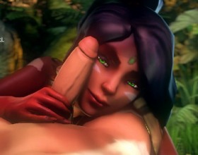 Nidalee: Секс с Королевой Джунглей Nidalee: Секс с Королевой Джунглей
